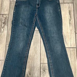 Lane Bryant Tighter Tummy Technology Jeans Size 14